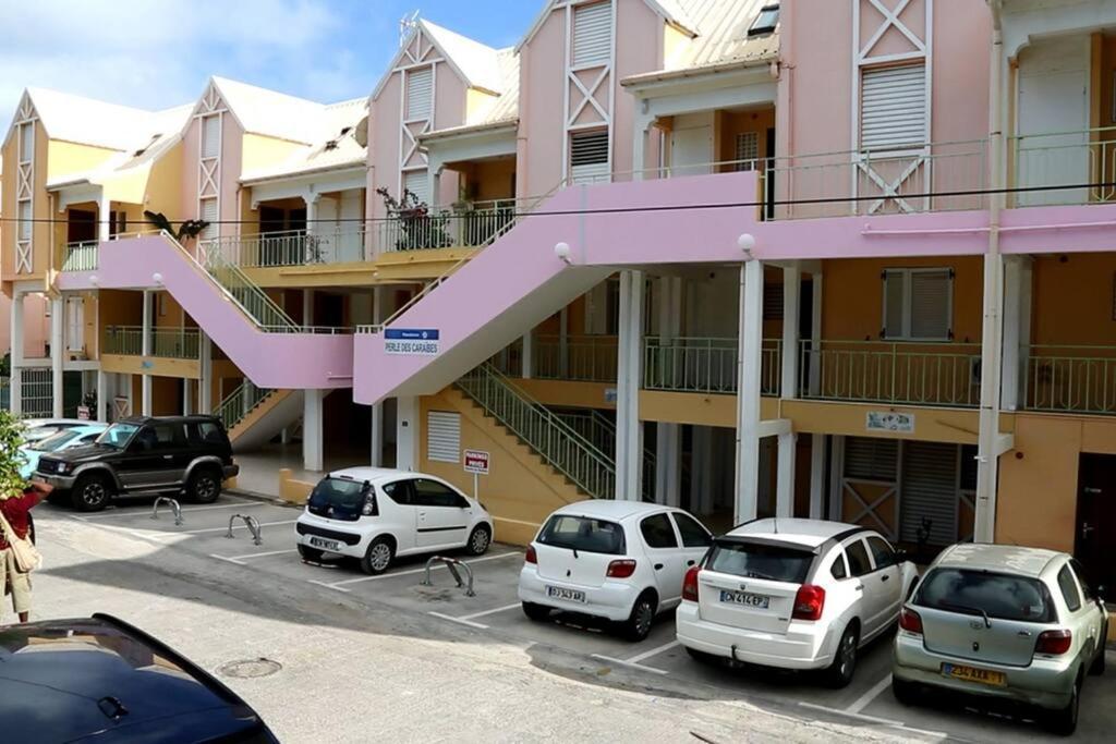 Appart. T2 De Luxe +Jacuzzi, Vue Mer Et Cote Plage Le Gosier  Bagian luar foto