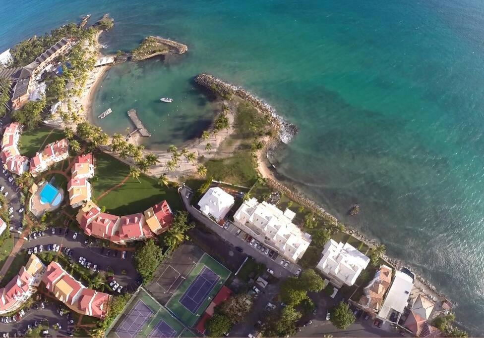 Appart. T2 De Luxe +Jacuzzi, Vue Mer Et Cote Plage Le Gosier  Bagian luar foto