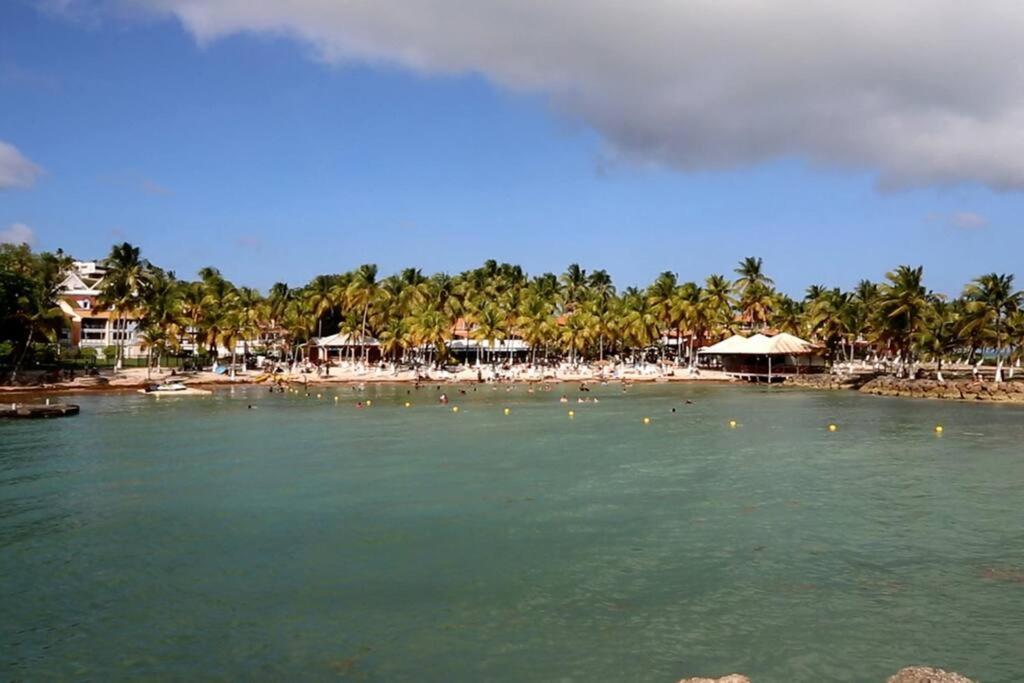 Appart. T2 De Luxe +Jacuzzi, Vue Mer Et Cote Plage Le Gosier  Bagian luar foto